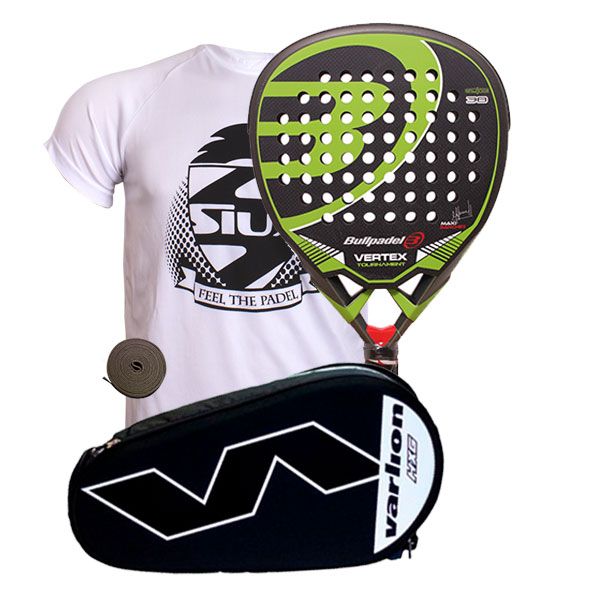 Pack Bullpadel Vertex Y Paletero Varlion Hexagon Plata Ofertas En