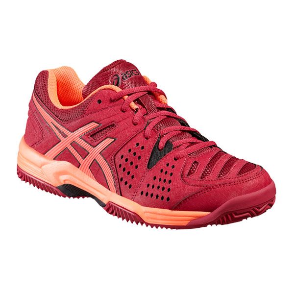 asics padel exclusive 3 sg mujer Naranja